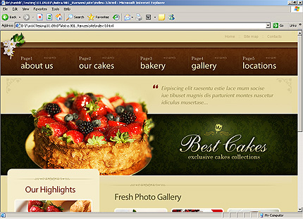 Website Template #26247