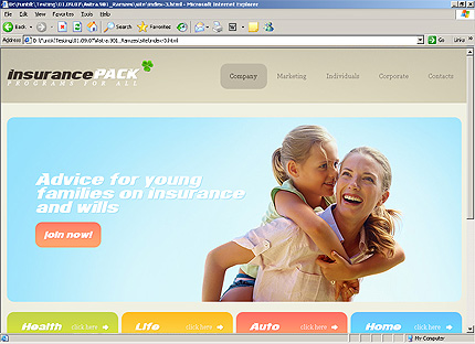 Website Template #26255