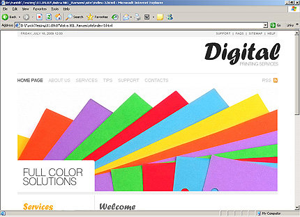 Website Template #26256