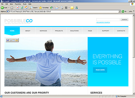 Website Template #26265