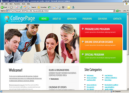 Website Template #26266