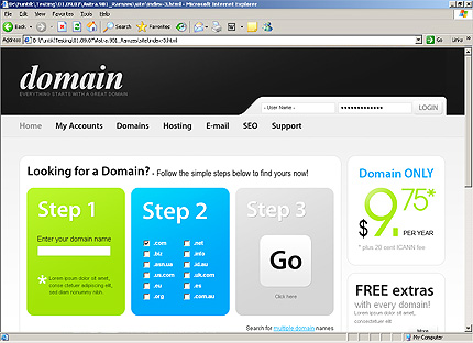 Website Template #26301