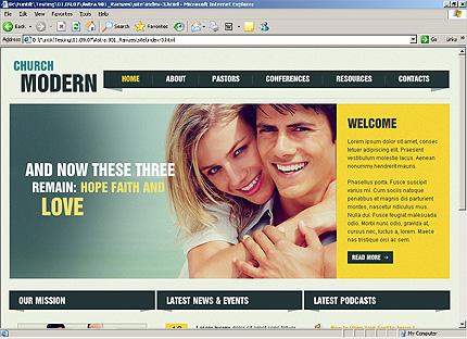 Website Template #26306