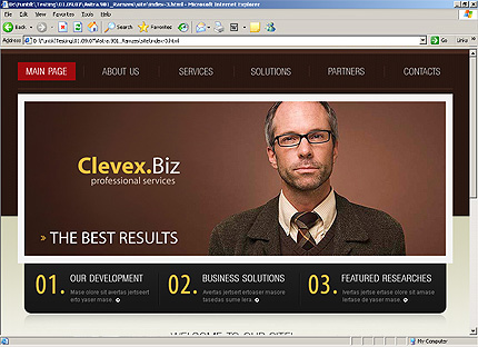 Website Template #26307