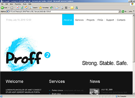 Website Template #26327