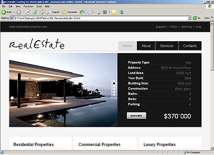 Website Template #26335