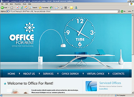 Website Template #26336