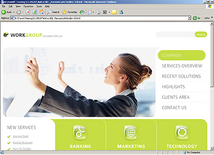 Website Template #26338