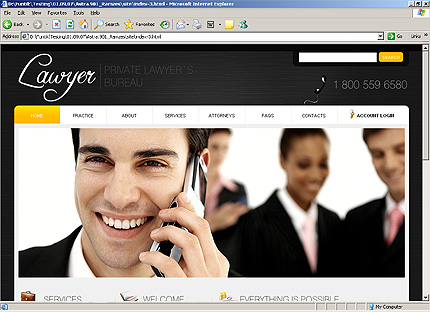 Website Template #26339