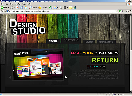 Website Template #26340