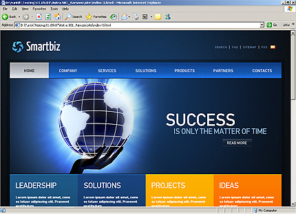 Website Template #26342