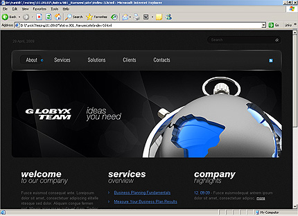 Website Template #26343