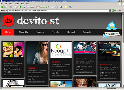 Website Template #26350