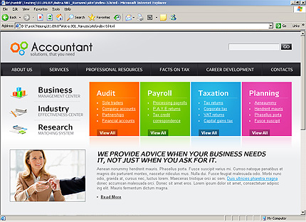 Website Template #26354