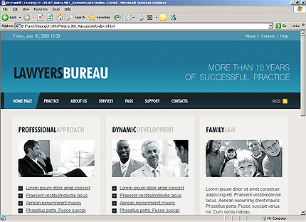 Website Template #26382