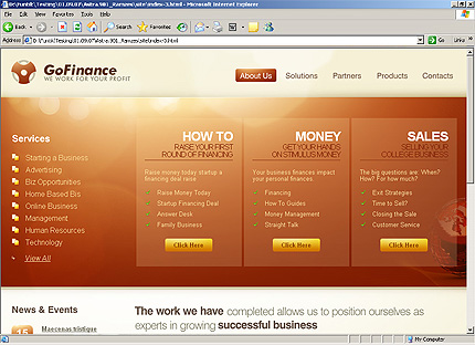 Website Template #26386