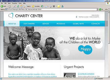 Website Template #26387