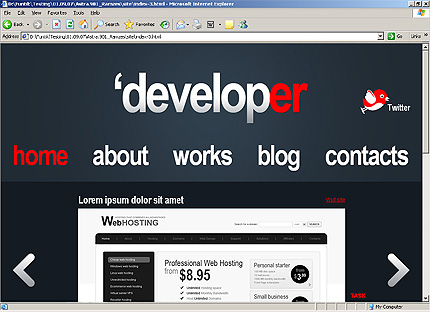 Website Template #26392