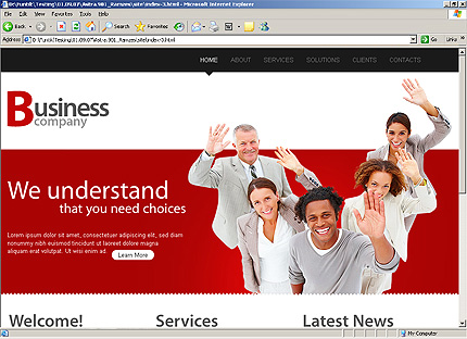 Website Template #26393