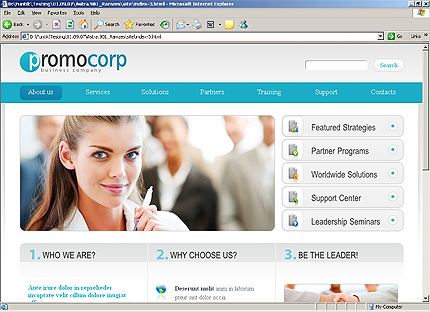 Website Template #26395