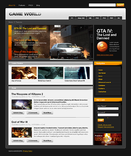 Website Template #26398