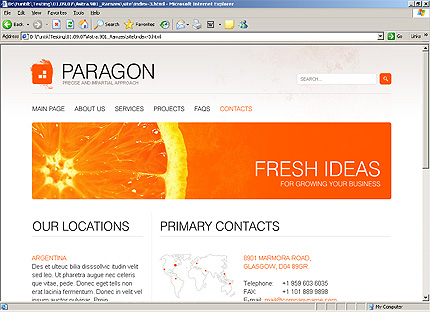 Website Template #26403