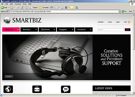 Website Template #26404