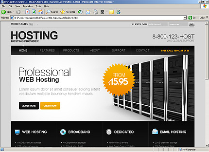 Website Template #26406