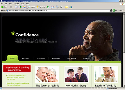 Website Template #26407
