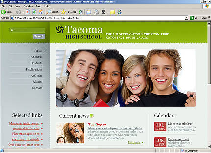 Website Template #26408