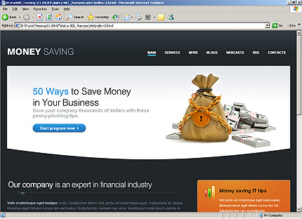 Website Template #26414