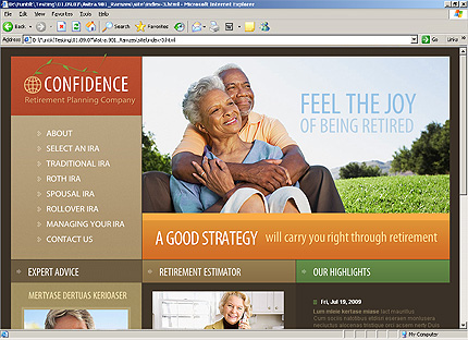 Website Template #26417