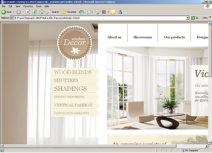 Website Template #26419
