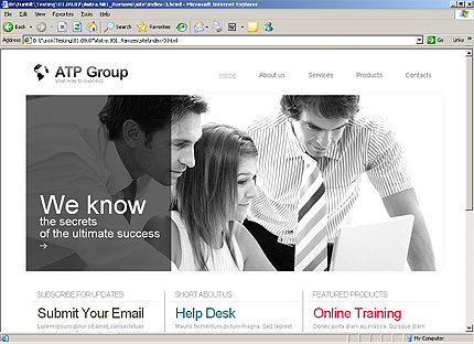 Website Template #26423