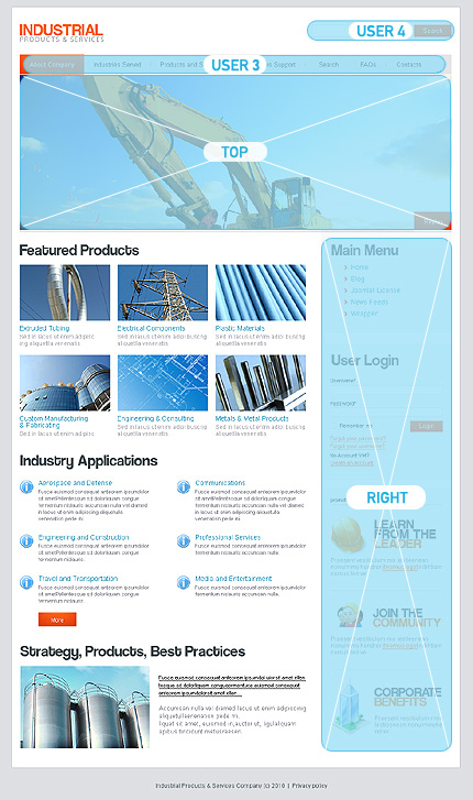 Website Template #26427