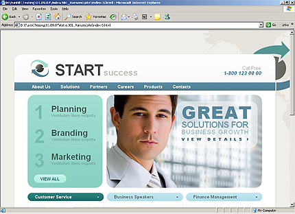 Website Template #26437