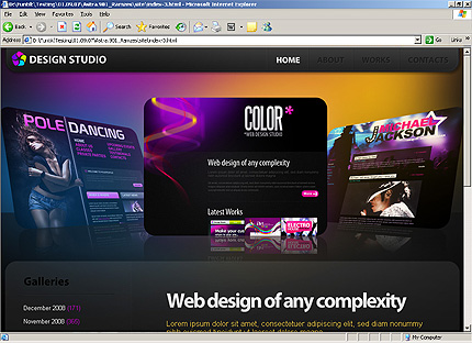 Website Template #26438