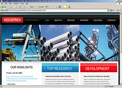Website Template #26441