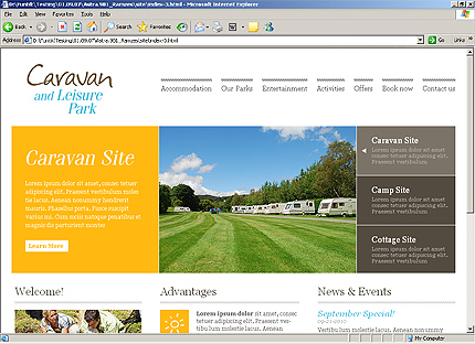 Website Template #26447