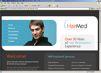 Website Template #26448