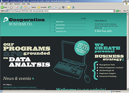 Website Template #26450