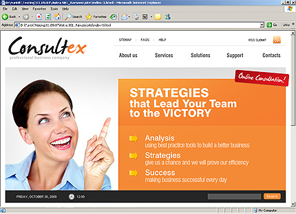 Website Template #26458