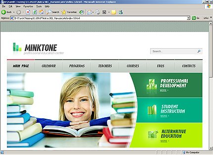 Website Template #26486