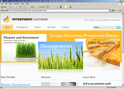 Website Template #26507
