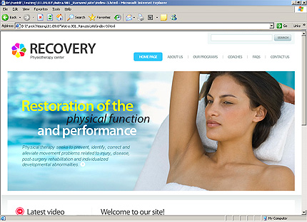 Website Template #26530