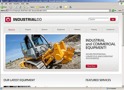 Website Template #26532