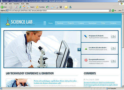 Website Template #26534