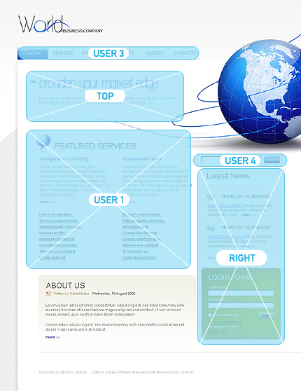 Website Template #26555