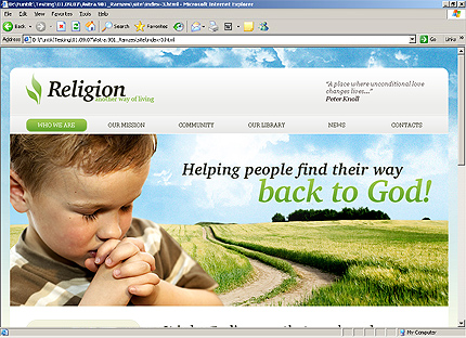 Website Template #26563