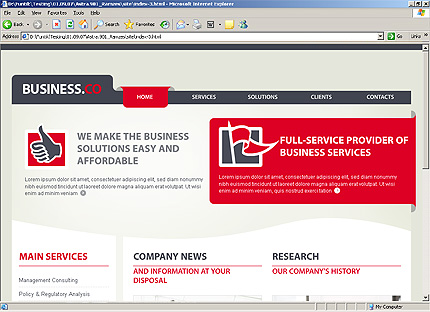 Website Template #26564